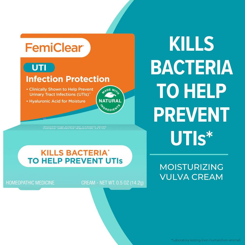 FemiClear oxygenated olive oil formula provides natural moisturizing base.