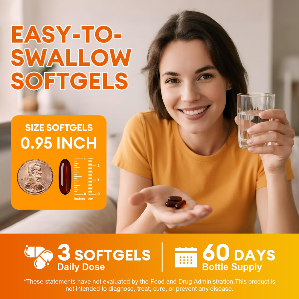 Ingredients chart for pumpkin seed oil and saw palmetto capsules