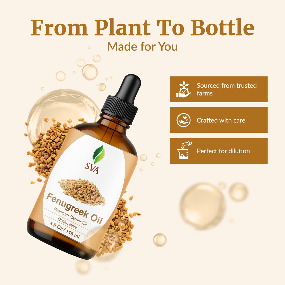 Fenugreek oil ingredients label