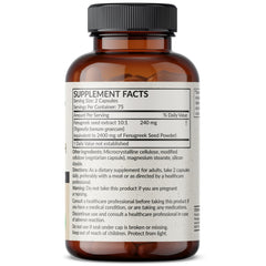 Fenugreek seeds and 10:1 extract illustration