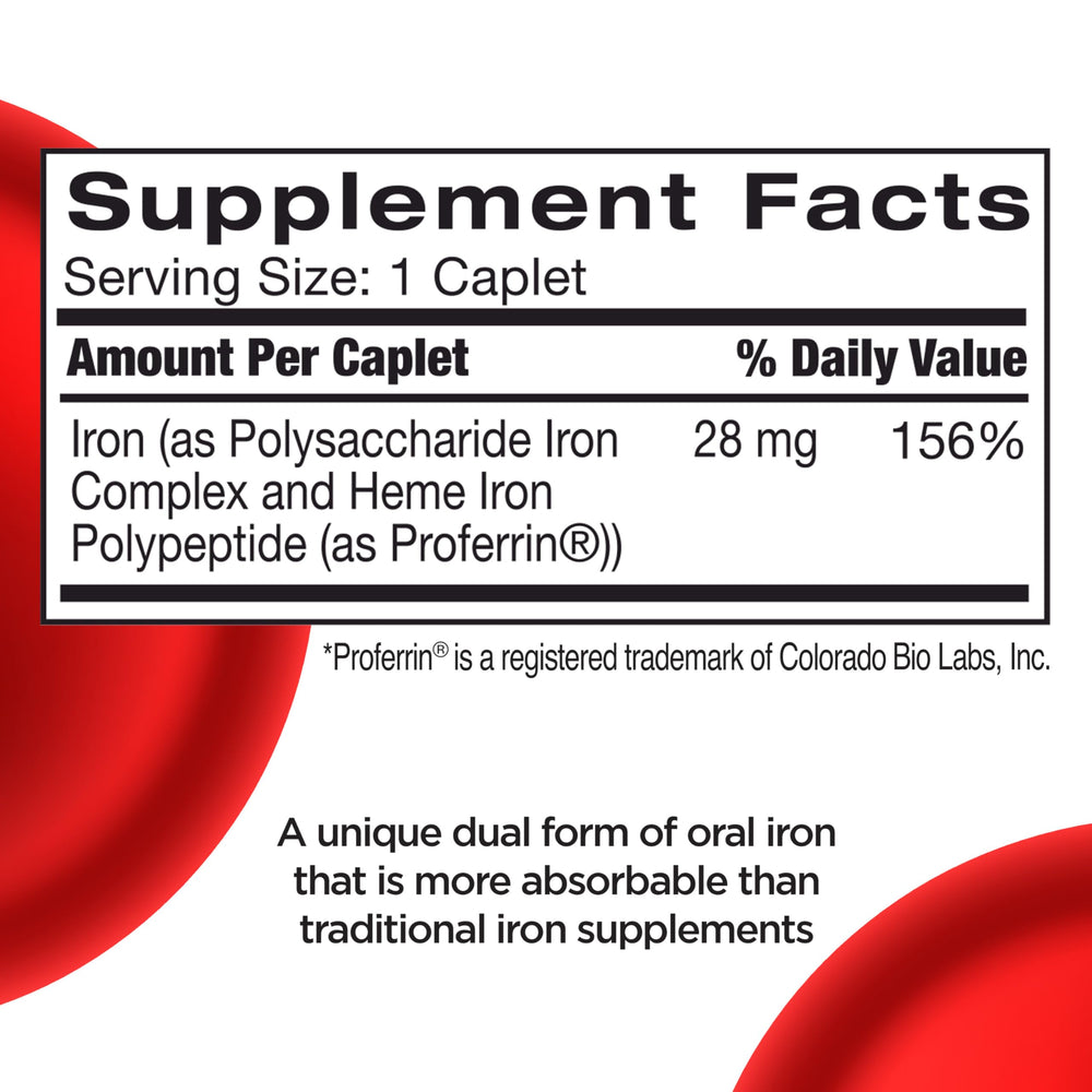 Bifera iron for high absorption (heme and non-heme)