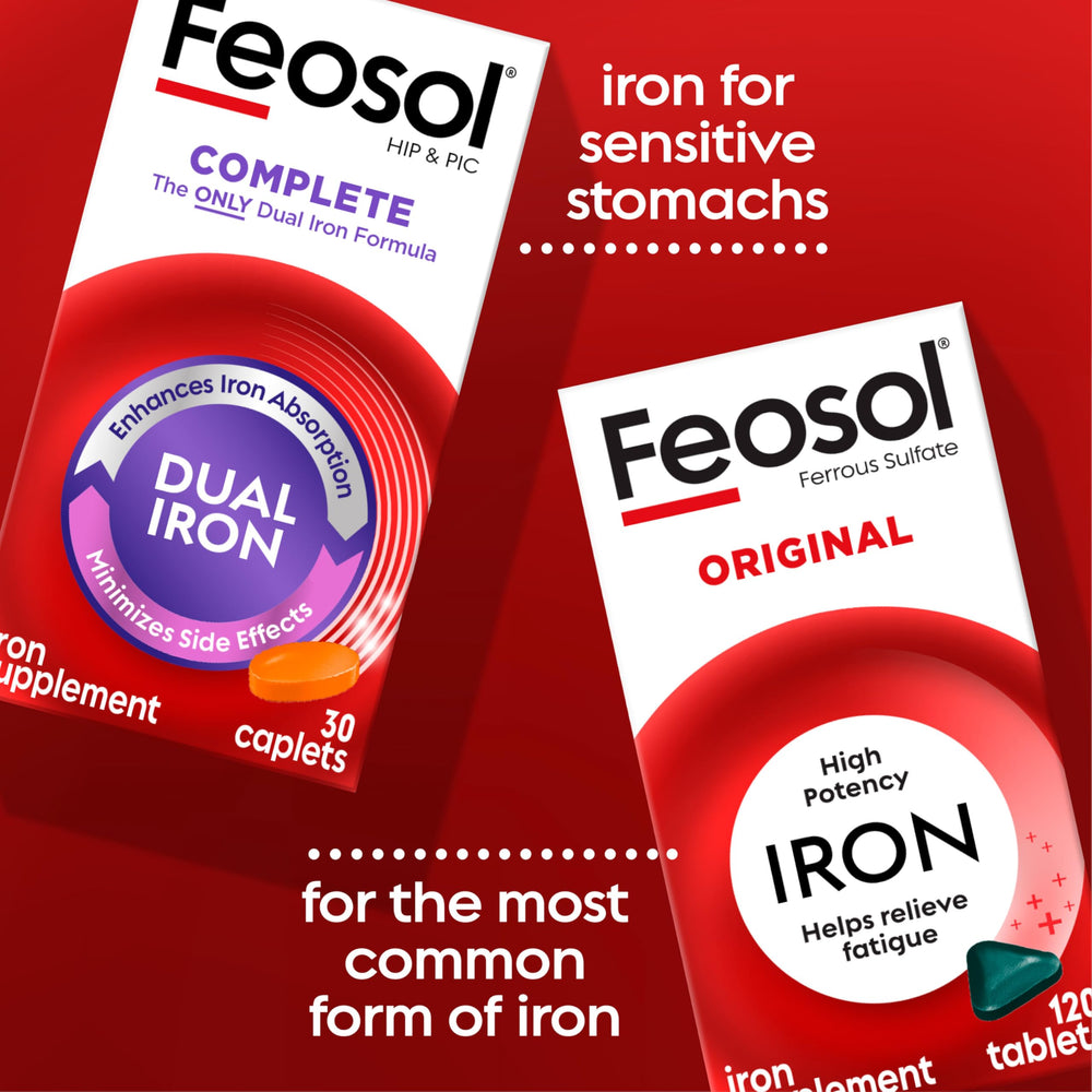 Gluten-free iron supplement with no artificial flavors