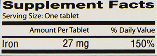 Close-up of Fergon Iron Supplement bottle label (image 3)