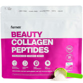 Front view of Fernes Beauty Bioactive Collagen Peptides for Women bottle (9.88 oz, unflavored).