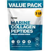 Fernes Marine Collagen Peptides bottle (3LB) label