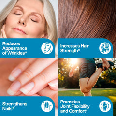 Flavorless and odorless hydrolyzed marine collagen powder