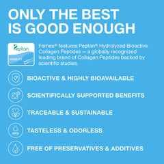 Fernes Mobility label detailing glucosamine, chondroitin, and hyaluronic acid ingredients.