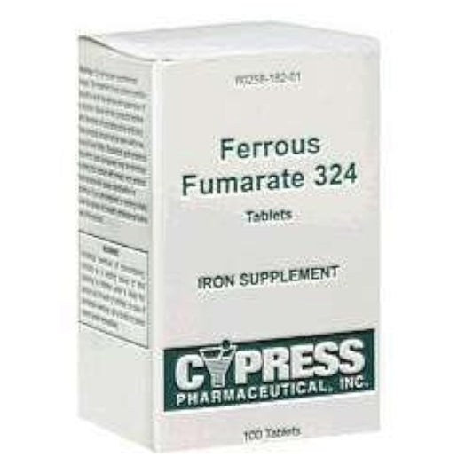 Ferrous Fumarate 324 tablets, boxed — 100 count (image 1)