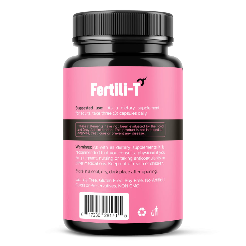 Fertili-t Female product packaging box