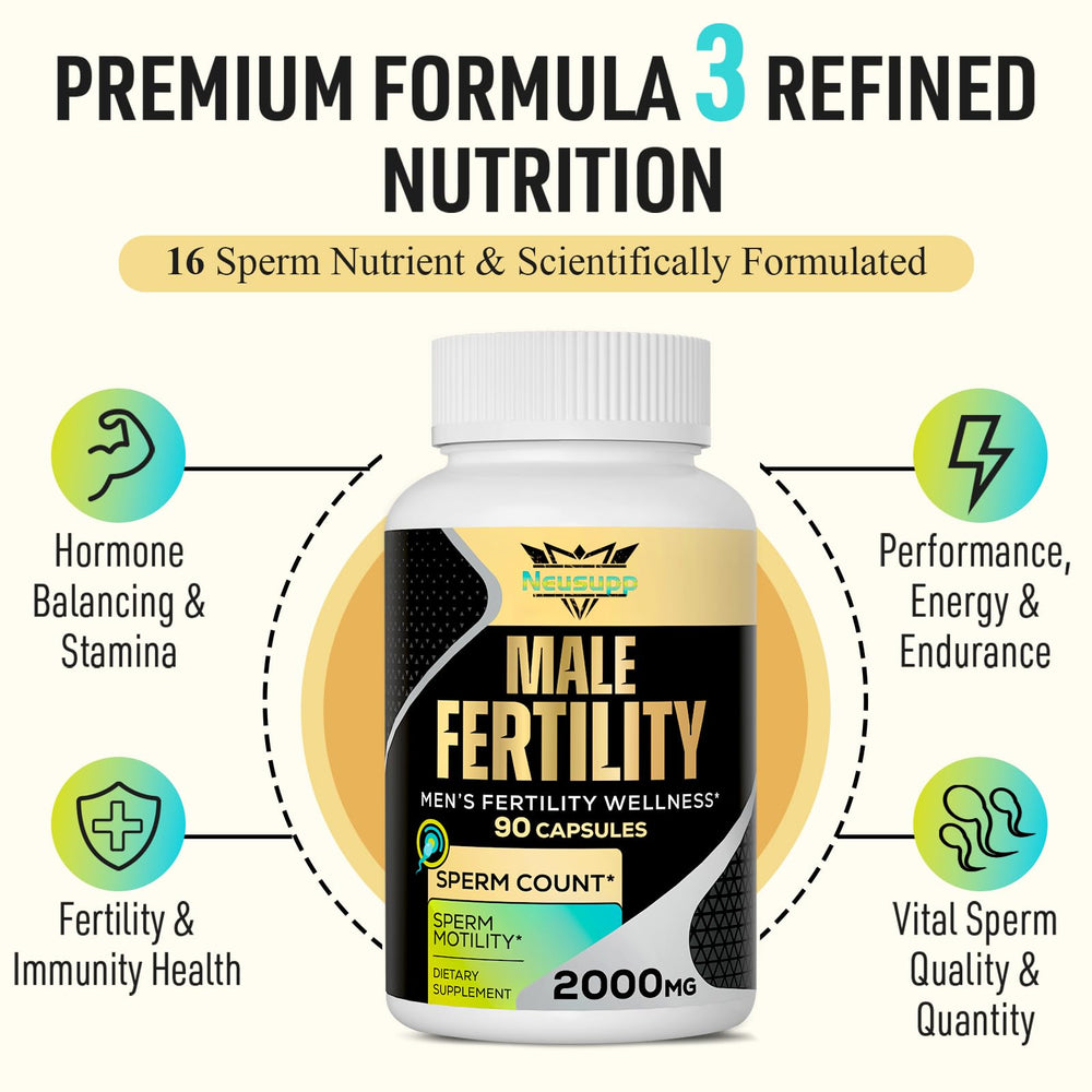 Zinc, NAC, and folate capsules for male fertility