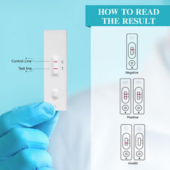 All-in-one fertility test kit with tools and instructions
