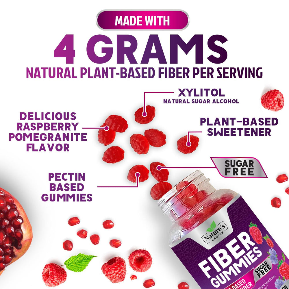 Plant-based, non-GMO ingredients for fiber gummies