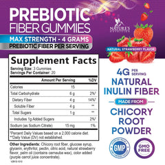 Close-up of orange flavored soluble fiber gummy