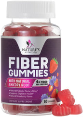 Fiber Gummies for Adults 4g bottle front view