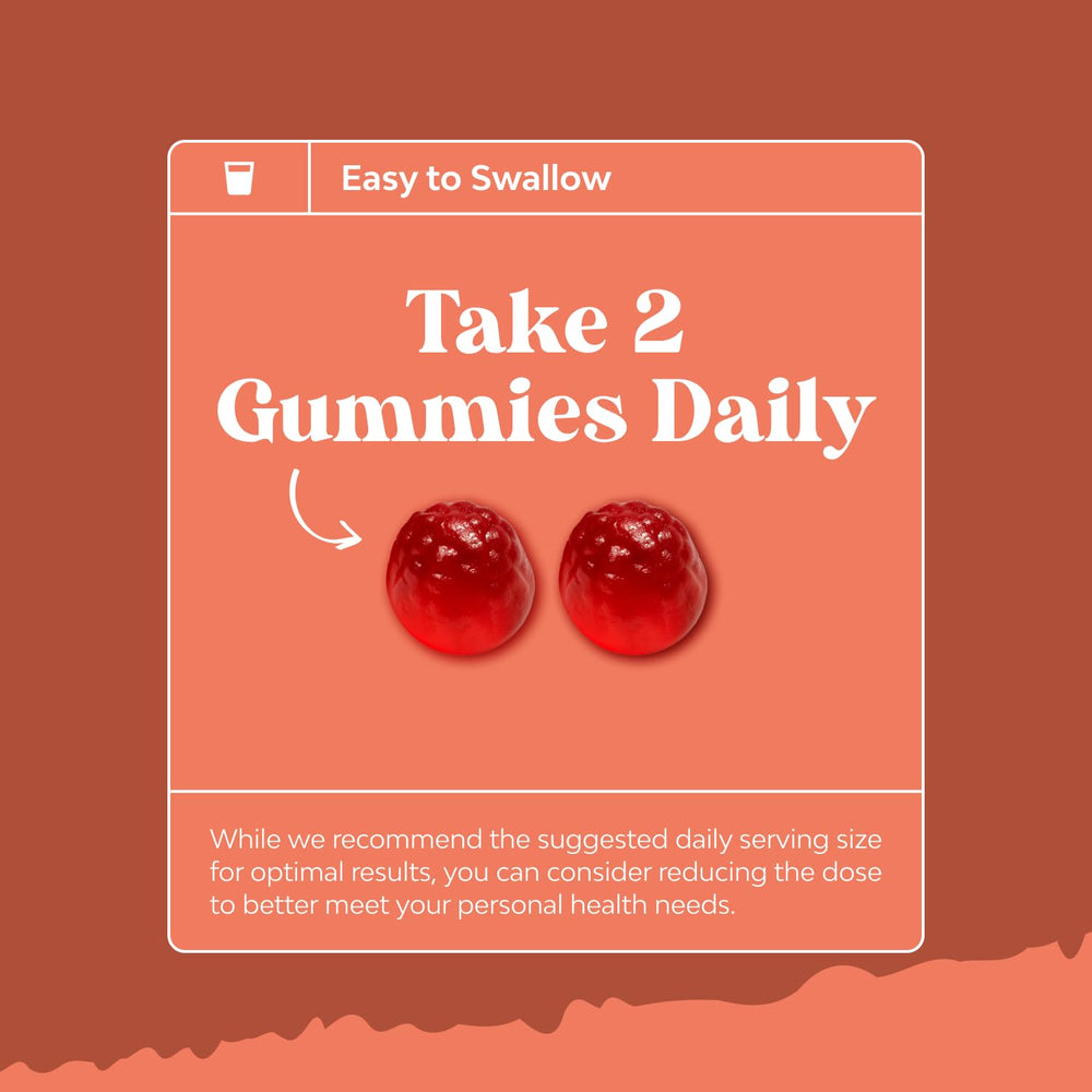 Assorted fiber gummies arranged on a clean surface