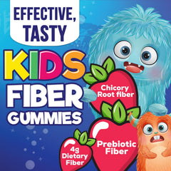 Close-up of Fiber Gummies for Kids texture