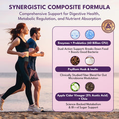 Packaging label showing 60 Billion CFU probiotic blend
