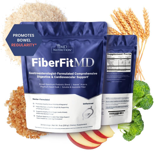 FiberFitMD high fiber powder supporting digestive health