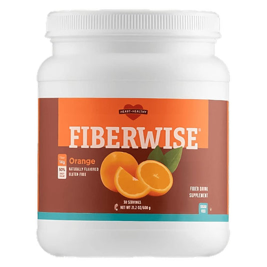 FiberWise Orange front label