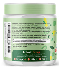 Finished Field of Greens product packaging
