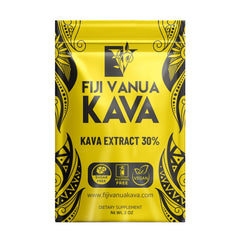 Canister of Fiji Vanua Kava 30% kavalactone extract powder