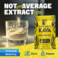 2 oz container of Fiji Vanua Kava 30% kavalactone powder