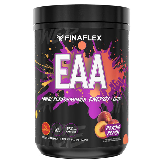 Front label of FINAFLEX EAA Psycho Peach 14.2 oz
