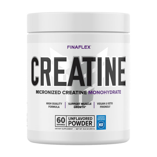 FINAFLEX Pure Creatine Unflavored bottle front