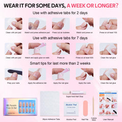 Findigit cuticle stick and prep pad for clean prep.