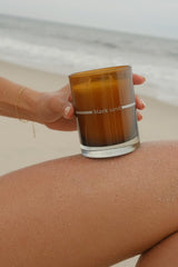 FINN & CO Black Sand candle made in USA in small-batch craft.
