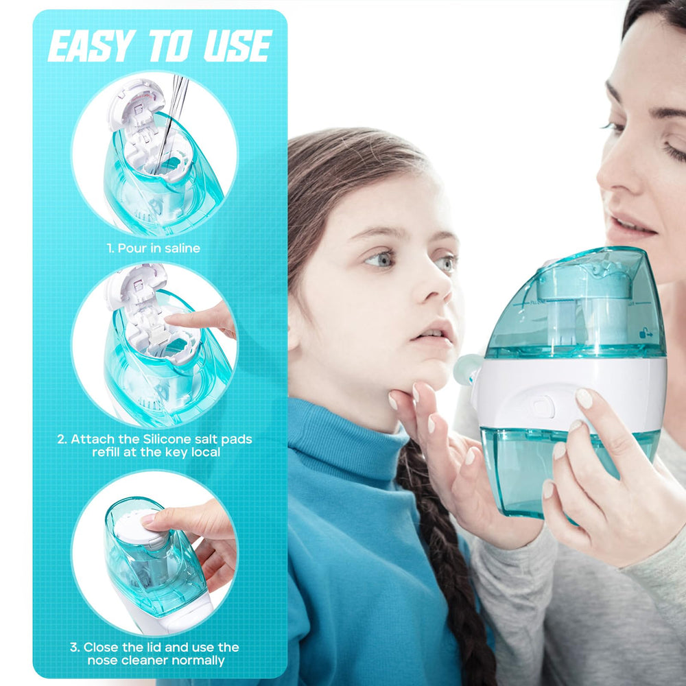 FireAnt Navage-compatible pod refill setup demonstrates easy installation and tidy system.