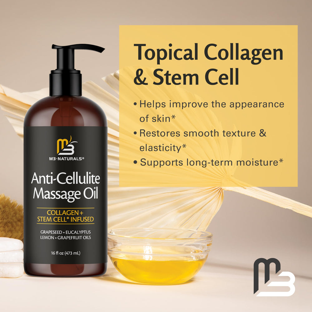 Smooth, hydrated skin after using the massage oil