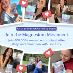 Ingredients overview of First Day Nighttime Reset Magnesium Gummies