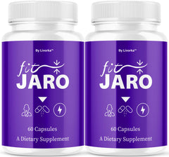 Front view of FitJaro Advanced Formula 2-pack bottle