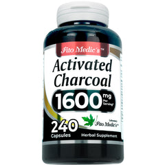 FITO MEDIC'S Activated Charcoal Pills bottle with label