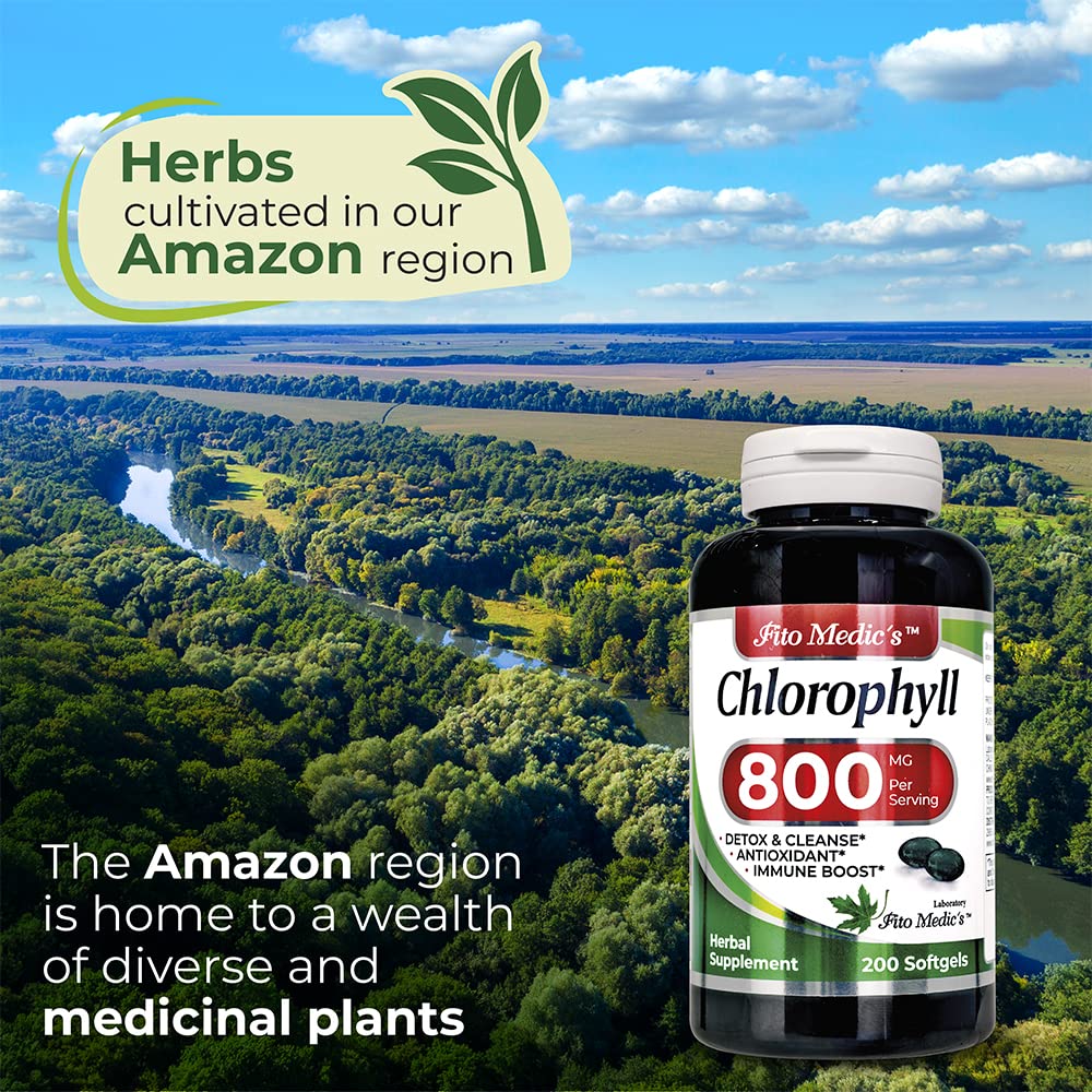 Pack of 2 FITO MEDIC'S Lab Chlorophyll Bottles