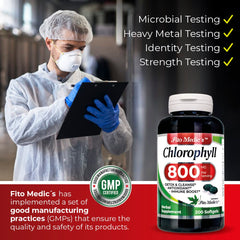 Chlorophyll Greens Detox Supplement Imagery