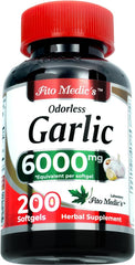 Softgel capsules spilling out, showing easy-to-swallow size
