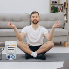L-Theanine powder paired with caffeine for focus