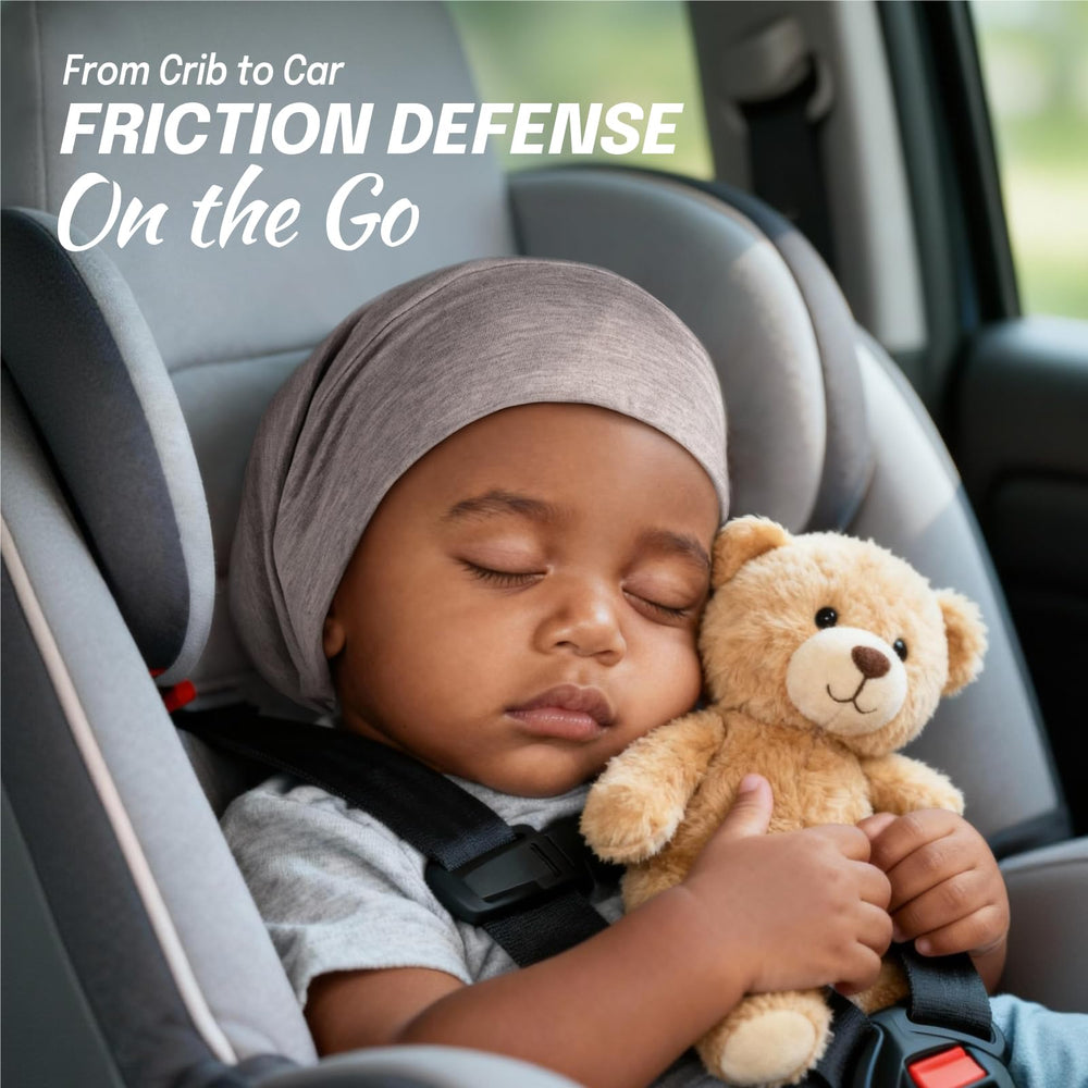 Fittia bonnet supports toddler hairstyles intact overnight