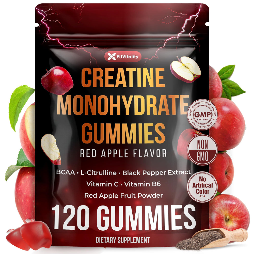 Hero image of FitVitality 120 Creatine Gummies