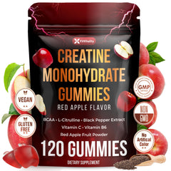 Front packaging of FitVitality Creatine Gummies