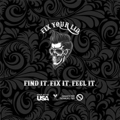 Fix Your Lid 3-75oz tub-packaging highlights generous size for long-term use