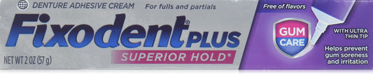 Fixodent Control Adhesive Size 2z - front packaging