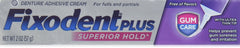 Fixodent Control Adhesive Size 2z - front packaging