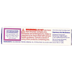 Close-up of the precision tip of Fixodent Original 0.75 oz tube