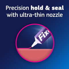 Sealed packaging of Fixodent Plus 2 oz tube