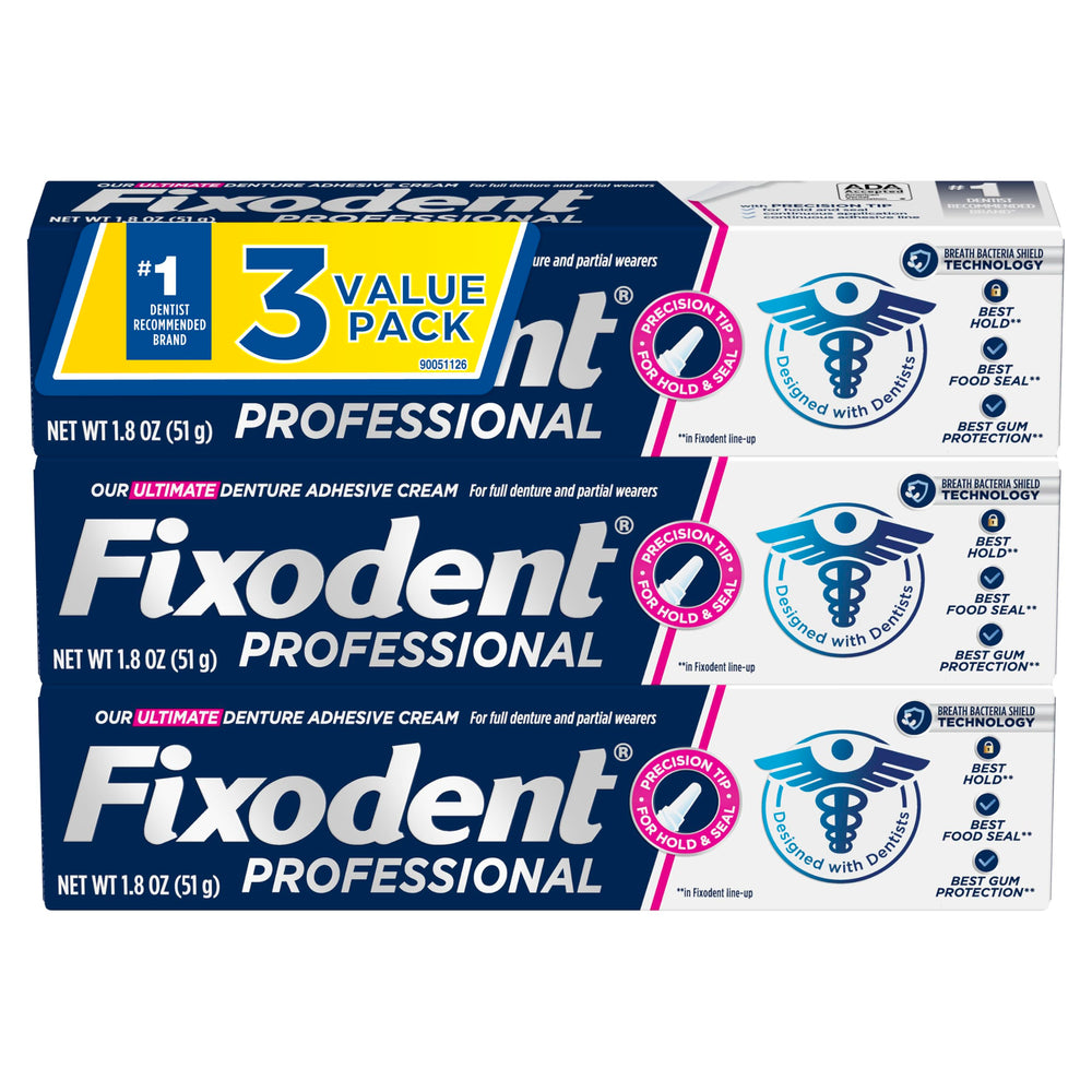 Gum protection and comfortable fit with Fixodent adhesive (9)