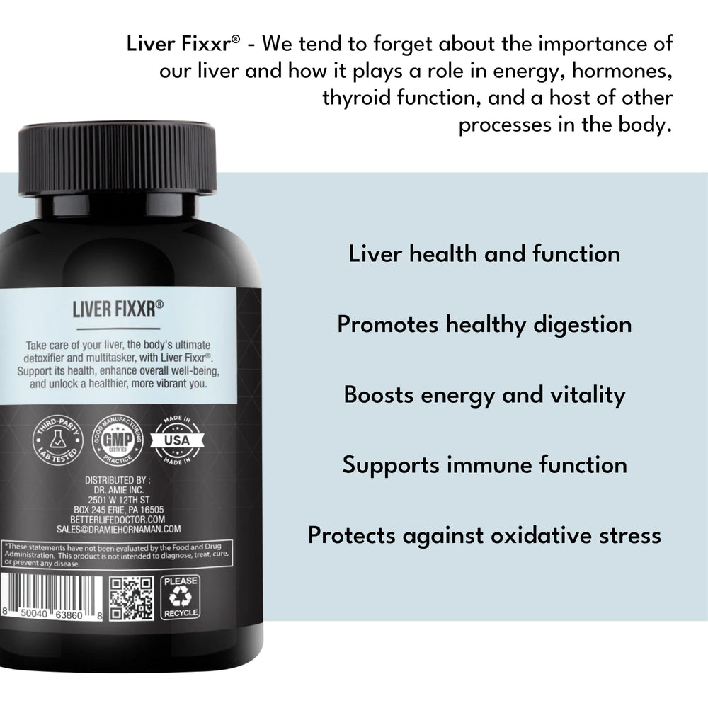 Graphic illustrating liver health and digestion