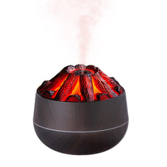 Front view of Flame Essential Diffuser 300ml in black